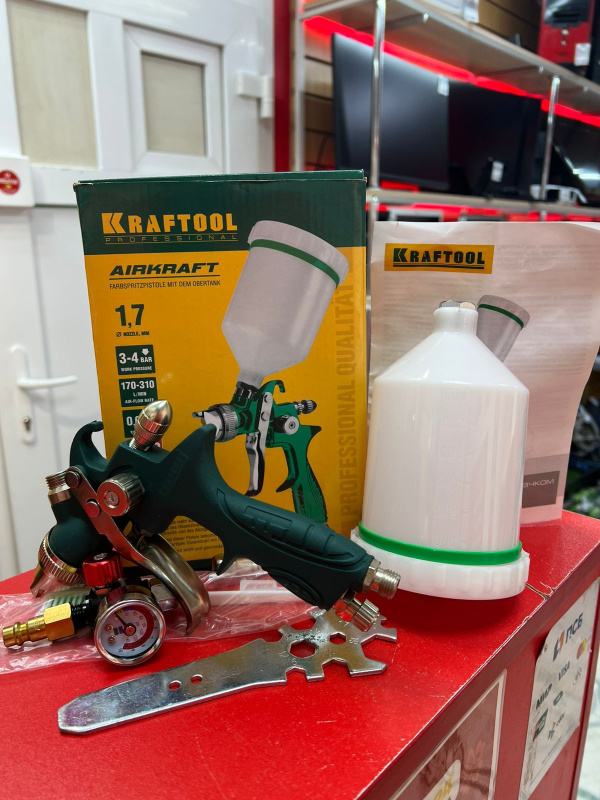 Краскопульт пневматический Kraftool AirKraft