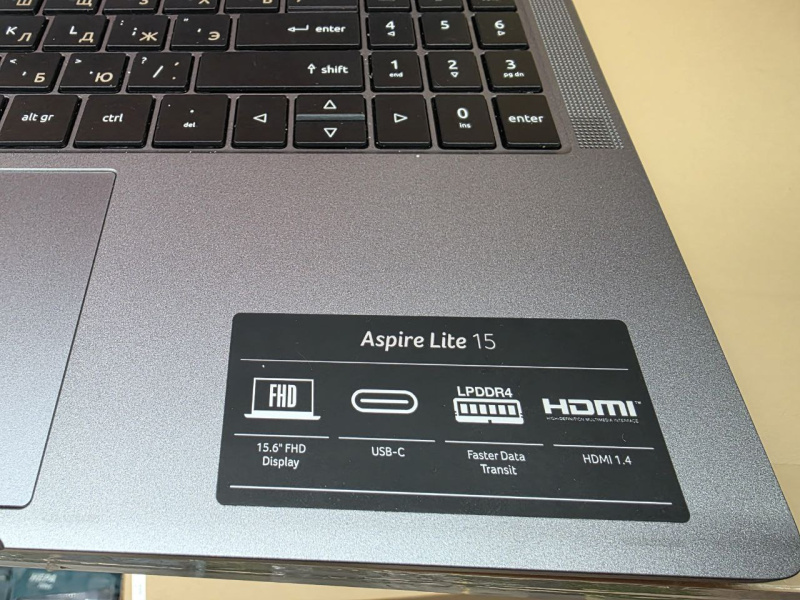 Ноутбук Acer Lite 15