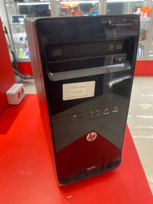 Системный блок  черный