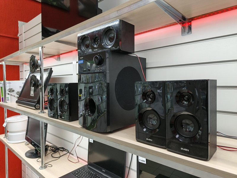 Колонки Акустическая система Sven HT-210 5.1