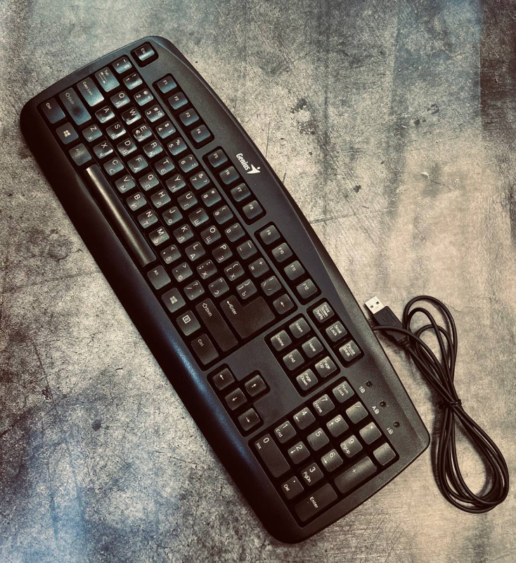 Устройства ввода клавиатура Genius kb-110