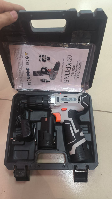 Шуруповерт KRONS KCD 12-2