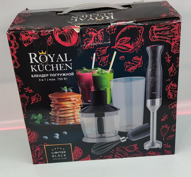 Блендер Блендер 3 в 1  Royal Kuchen 750w
