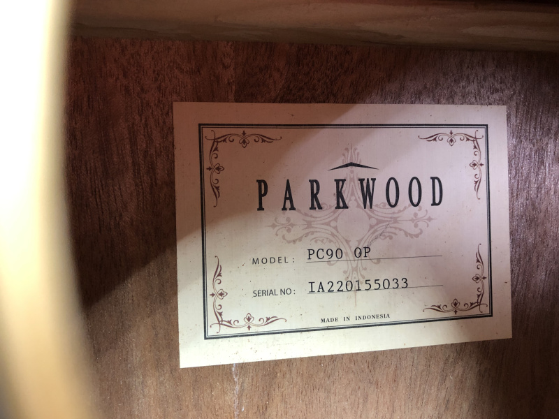 Гитара классическая  PARKWOOD PC90op