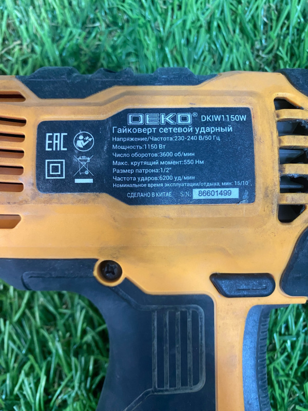 Гайковерт Deko dkwi1150w