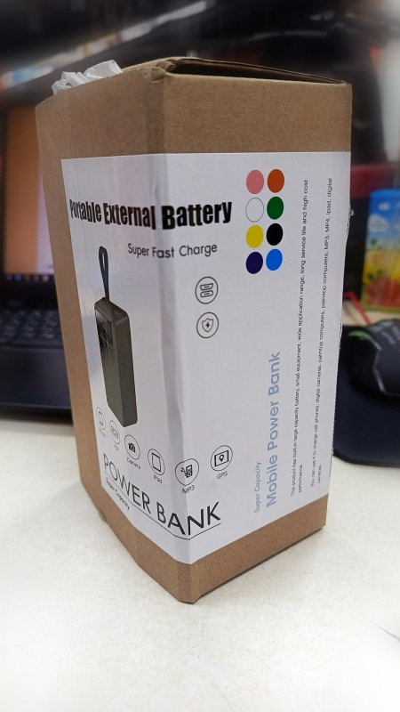 Внешний аккумулятор Black 50 000 mAh